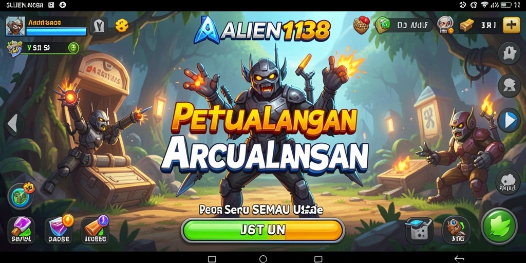 Tampilan gameplay menarik dari ALIEN138 yang penuh aksi.