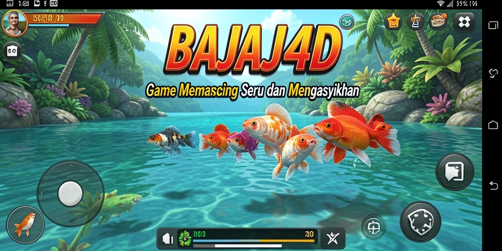 Screenshot gameplay BAJAJ4D menampilkan pengalaman memancing yang seru dan menarik.