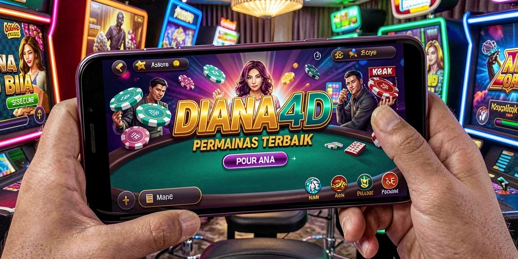 Gambaran gameplay seru dalam DIANA4D, permainan Kasino yang mendebarkan.
