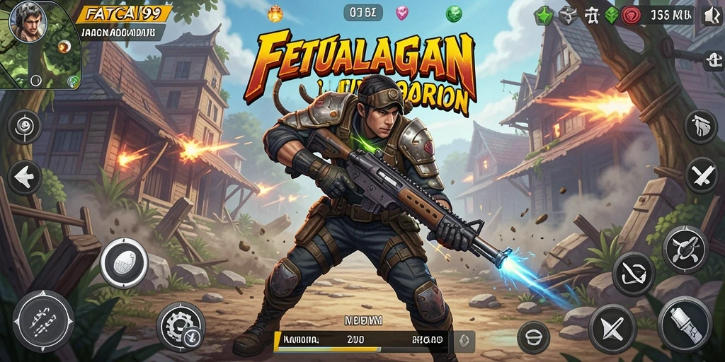 Tampilan mendebarkan dari gameplay action di FATCAI99.