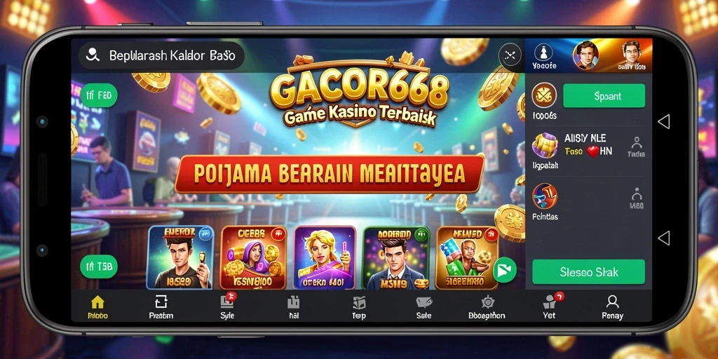 Tampilan gameplay GACOR668 yang memukau dan menyenangkan.