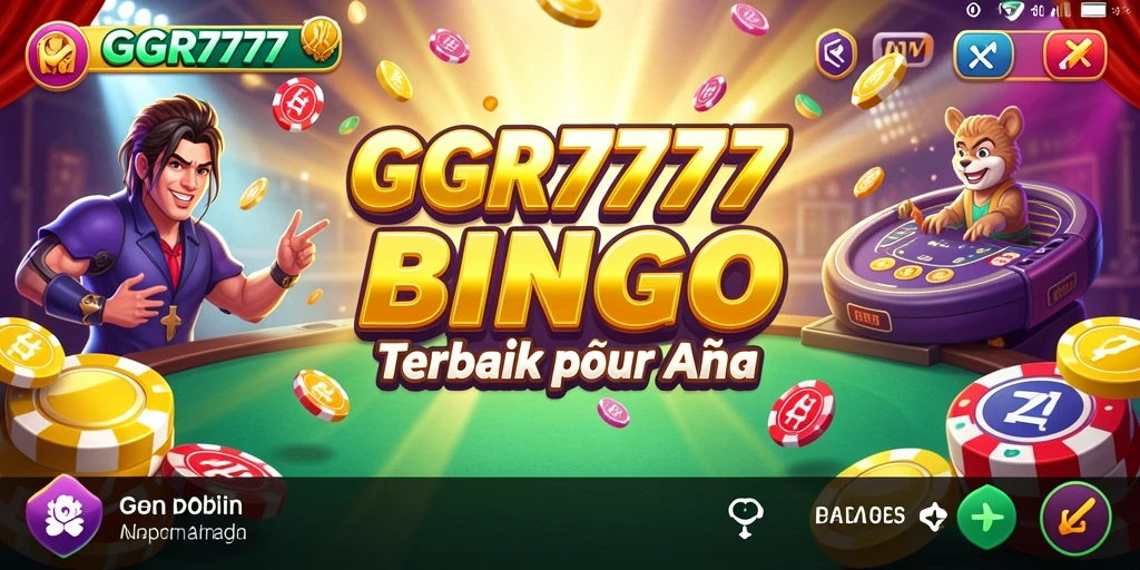 Tampilan gameplay GGR7777 yang seru dengan antarmuka menarik.