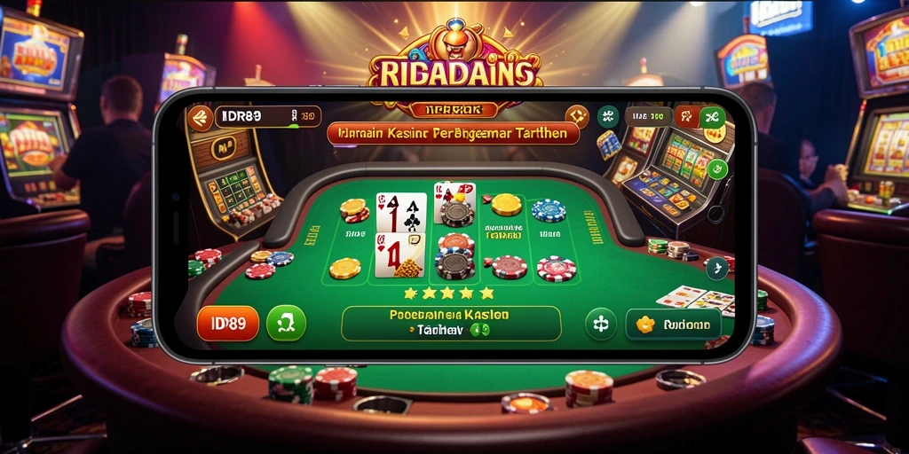 Tampilan gameplay kasino yang seru di IDR89.