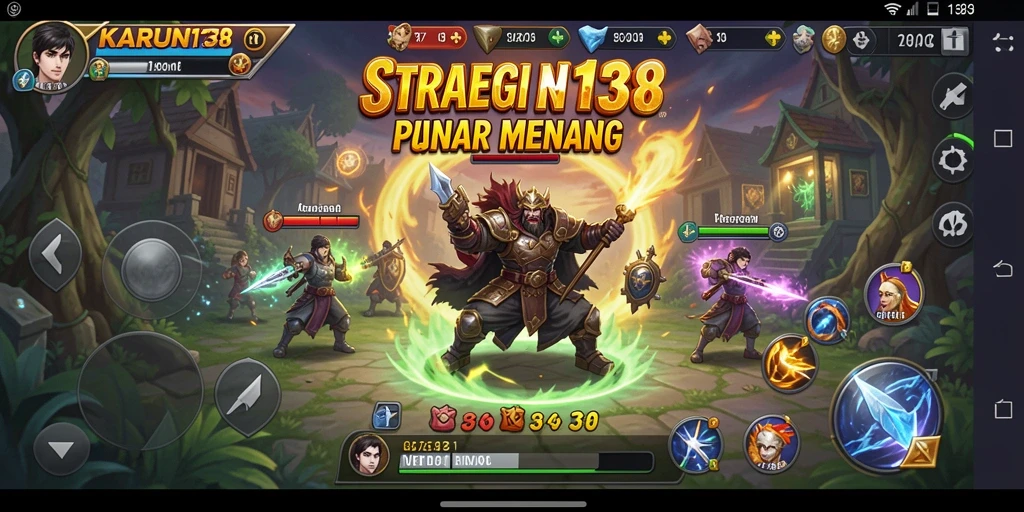 Tampilan gameplay KARUN138 yang memukau dengan strategi mendalam.