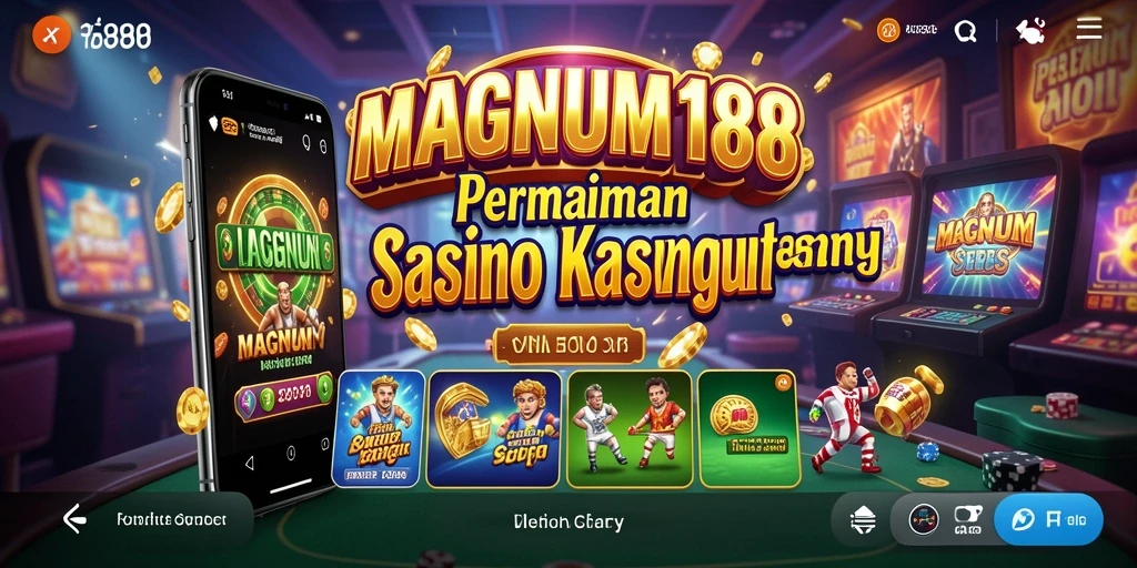 Tampilan menarik dari gameplay Kasino di MAGNUM188.