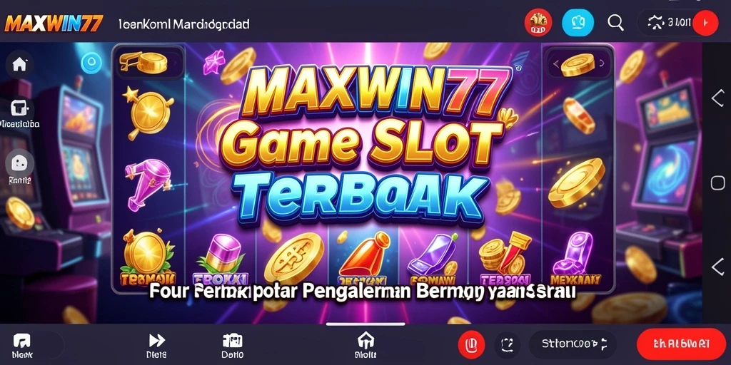 Tangkapan layar gameplay <strong>MAXWIN77</strong> menampilkan suasana slot yang menarik dan seru.