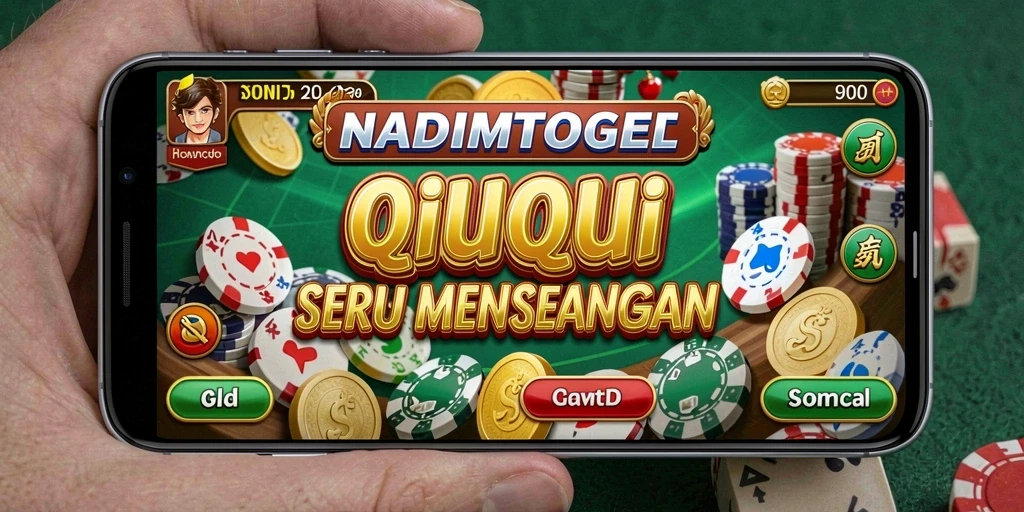 Tampilan gameplay QiuQiu yang seru dan interaktif.