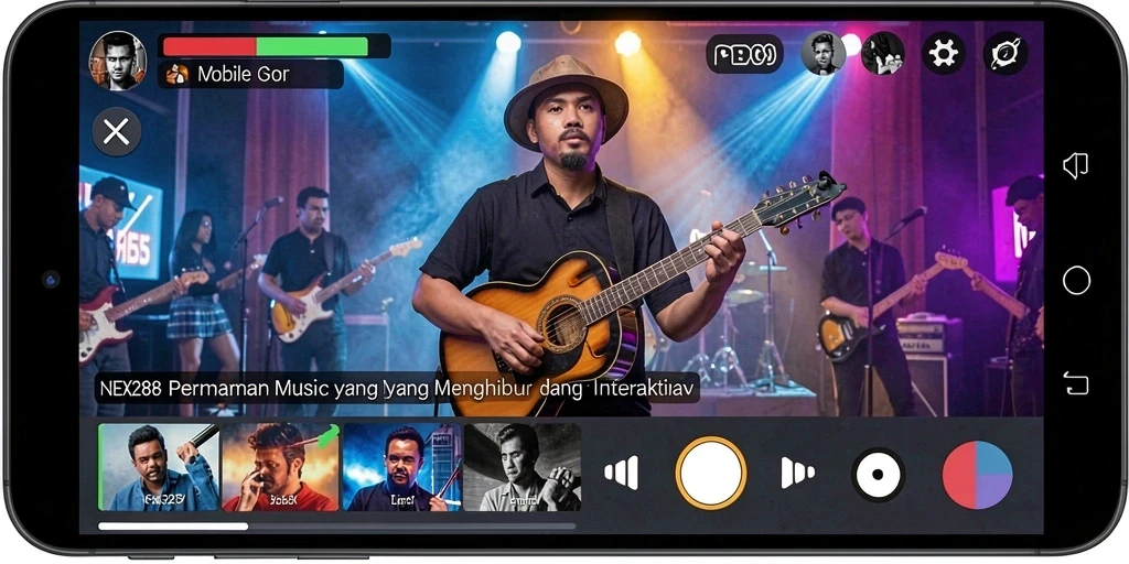 Tampilan grafik menarik dari gameplay NEX288 yang seru dan interaktif.