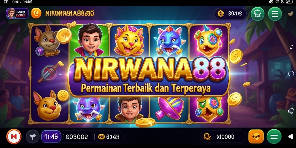 Gameplay menyenangkan dari NIRWANA88 di layar ponsel.