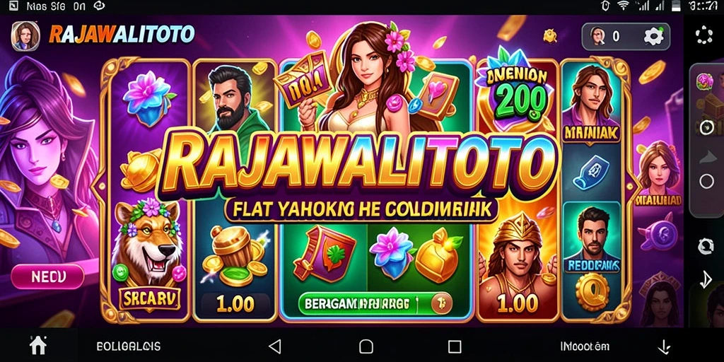 Screenshot gameplay <strong>RAJAWALITOTO</strong> menampilkan keseruan permainan slot yang mendebarkan.