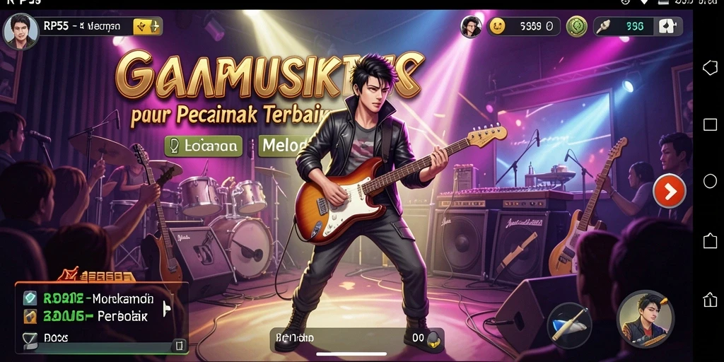 Tampilan gameplay RP55 yang seru dan interaktif.