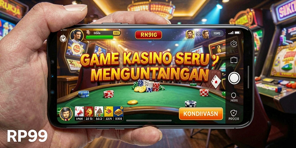 Tampilan gameplay RP99 yang menarik dan mendebarkan.