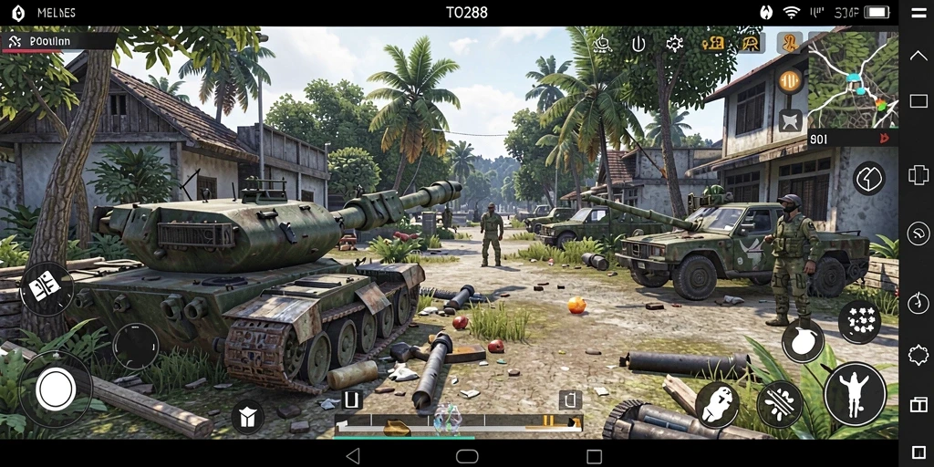 Tampilan gameplay simulasinya yang menarik dan interaktif.
