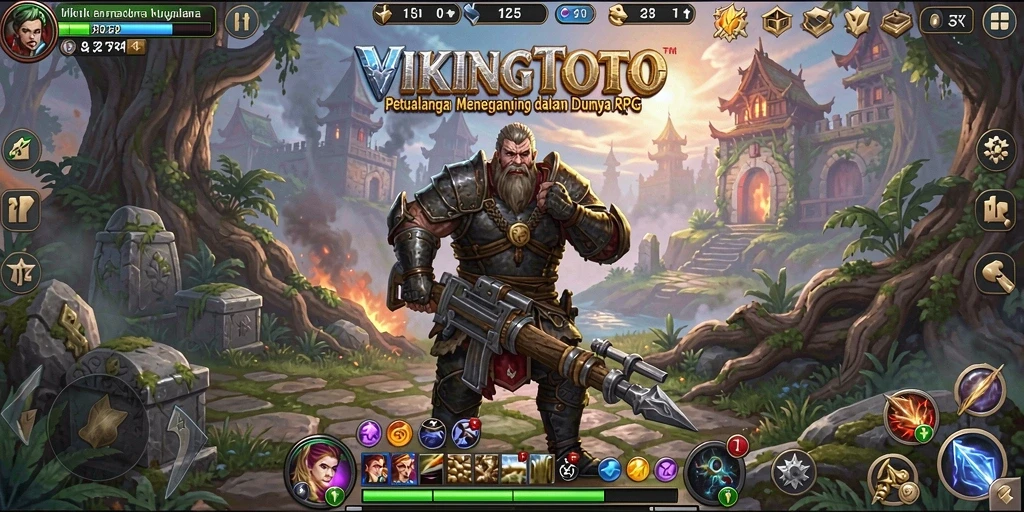 Tampilan gameplay RPG VIKINGTOTO yang mendebarkan dan imersif.